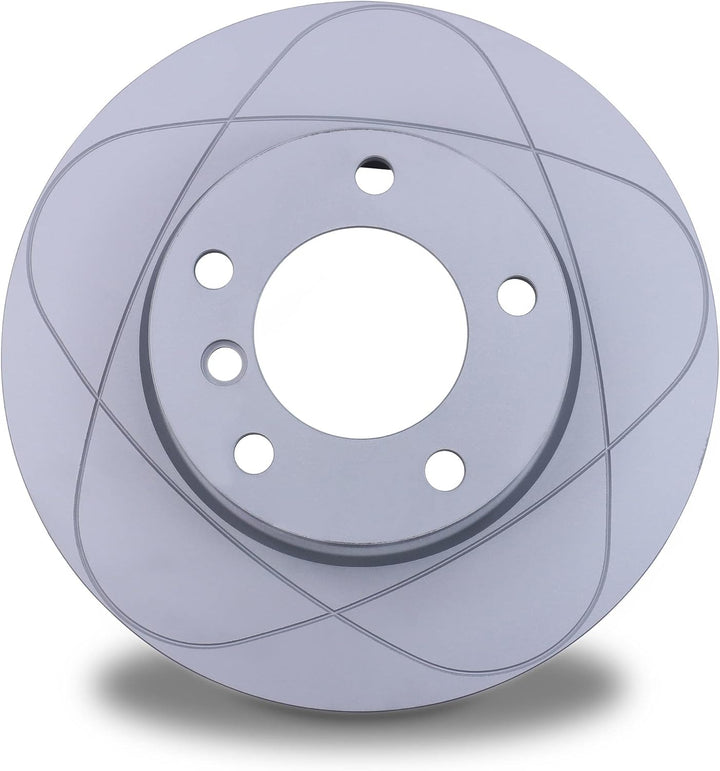 ATE Bremsenset Vorderachse inkl. PowerDisc Bremsscheiben vorne Ø 286 mm belüftet und Ceramic Bremsbe