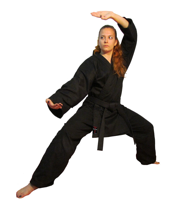 Kamikaze Schwarze Jacke, Modell JUNIOR/Black 3/160 Schwarz, 3/160 Schwarz