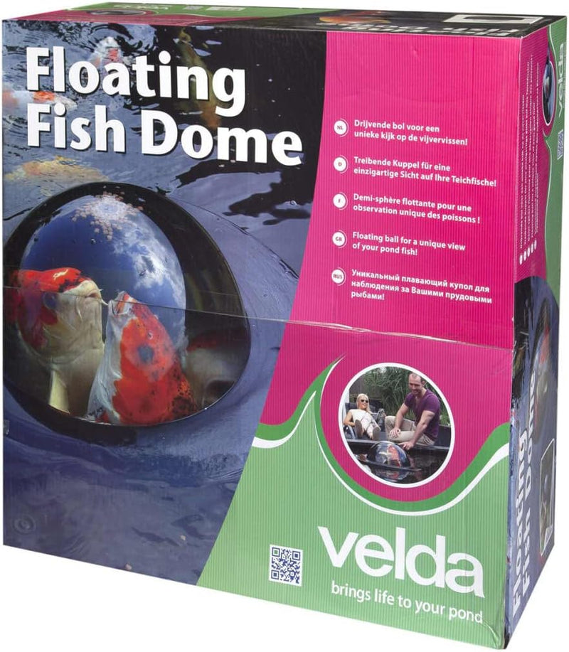 Velda Floating Fish Dome Fisch Beobachtungskuppel Teich Fischkuppel Koi Spielzeug