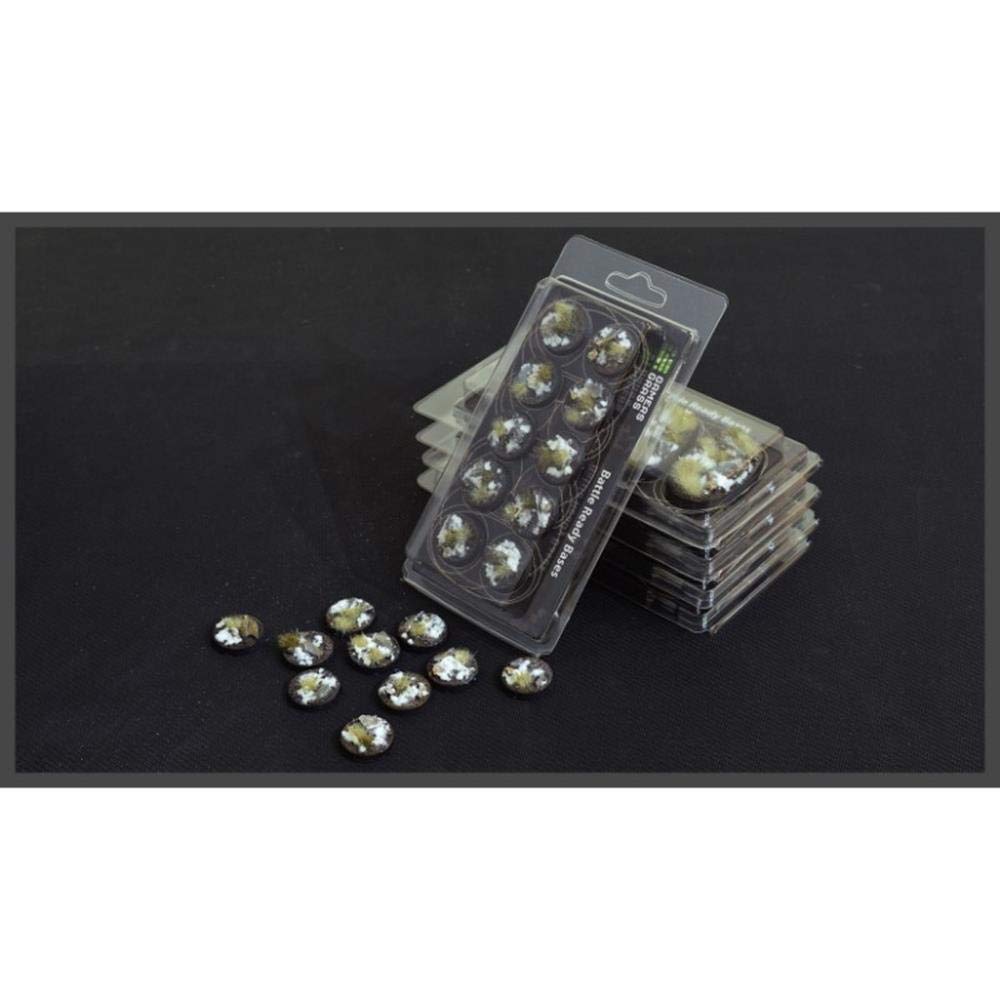 Battle Ready Bases GamersGrass Winter Bases 25mm Round (GGB-WR25)
