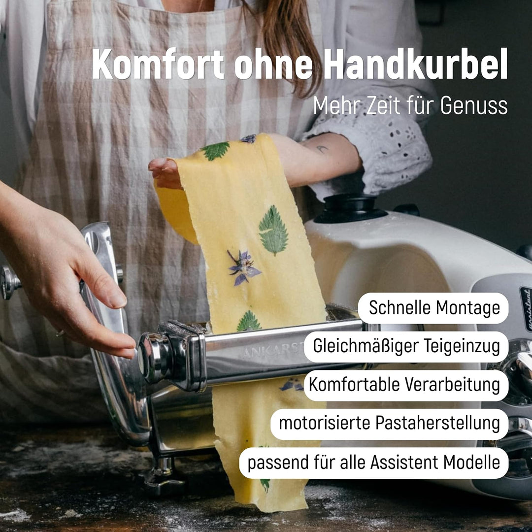 Ankarsrum Pastawalze Lasagnette – Hochwertiges Zubehör für die Ankarsrum Küchenmaschine – Perfekt fü