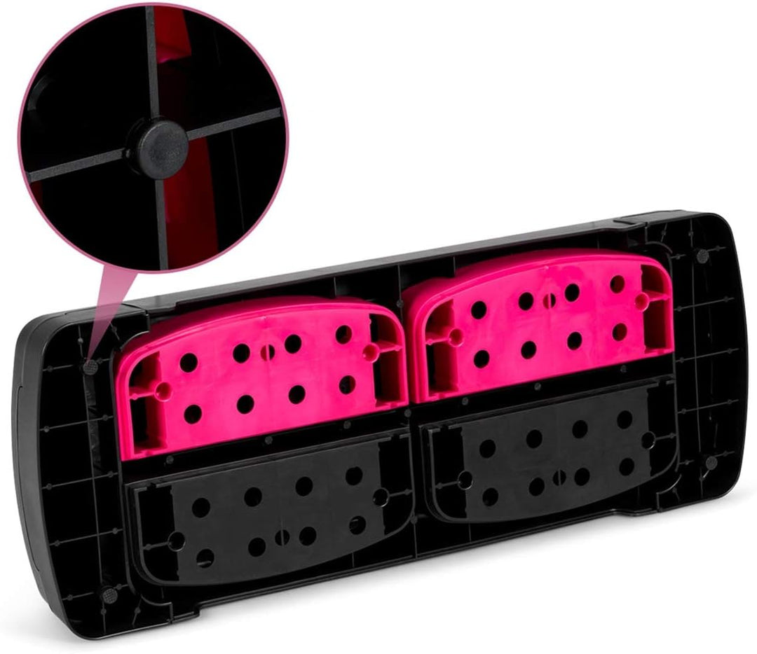 DREAMADE Fitness Steppbrett Höhenverstellbar, Fitness Stepper Multifunktional, Aerobic Steppbrett St