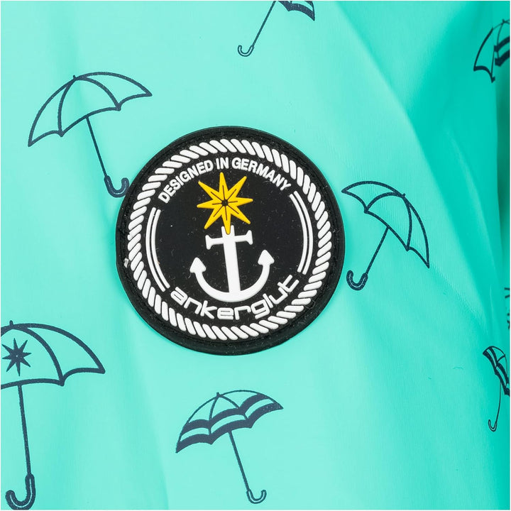Seestern Damen Umbrella Regenjacke 50 turquoise, 50 turquoise