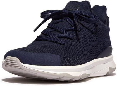 FitFlop Womens Vitamin Ffx Knit Sports Sneakers Midnight Navy Mix 36, Midnight Navy Mix 36