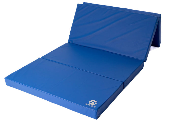 Jeflex - klappbare Weichbodenmatte & Turnmatte 200 x 100 x 8 cm MADE IN GERMANY/Gymnastikmatte tragb