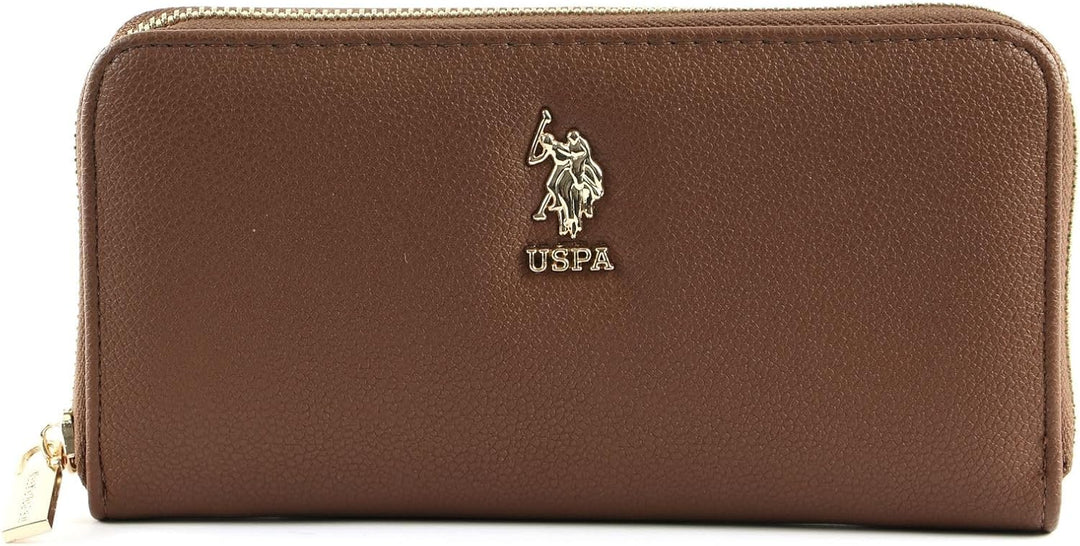 U.S. Polo Assn. New Jones - Damengeldbörse 8cc 19 cm Brown Braun, Braun