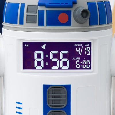 Paladone R2D2 Wecker - Offiziell Lizenziertes Star Wars Merchandise, mit R2D2-Sounds, perfekte Dekor