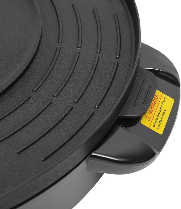Elektrischer Hotpot Shabu Und Bbq Grill Doppelter Hot Pot Mit Multifunktions Rund Tischgrill Elektro