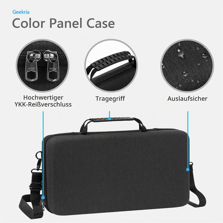 Geekria Hartschalen-Reise-Tragetasche, EVA-Schutztasche, kompatibel mit Blackmagic Design Davinci Re