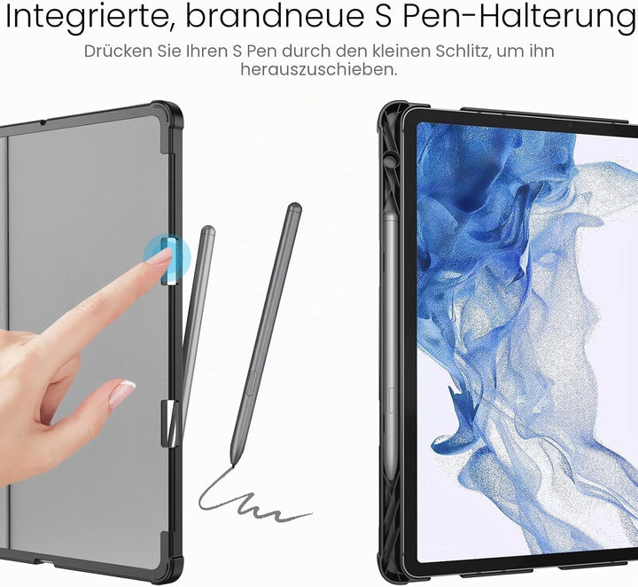 Fintie Tastatur Hülle für Samsung Galaxy Tab S8 11 Zoll 2022 /S7 11 Zoll 2020 Tablet, Keyboard Cover