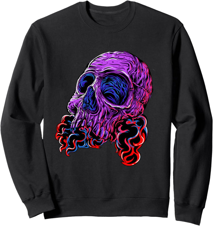 Dämonenschädel Geschenk Teufel Schädel Sweatshirt