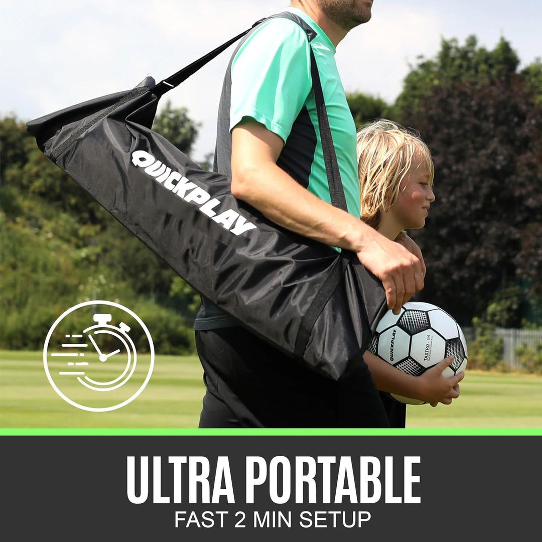 QuickPlay Sport Limited Rebounder Rückprallwand Spot 2.1 x 2.1M ( 7x7f) Schwarz, 2.1 x 2.1M ( 7x7f)