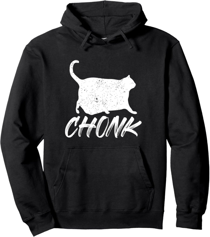 Chonk Meme Katze Chonk Pullover Hoodie