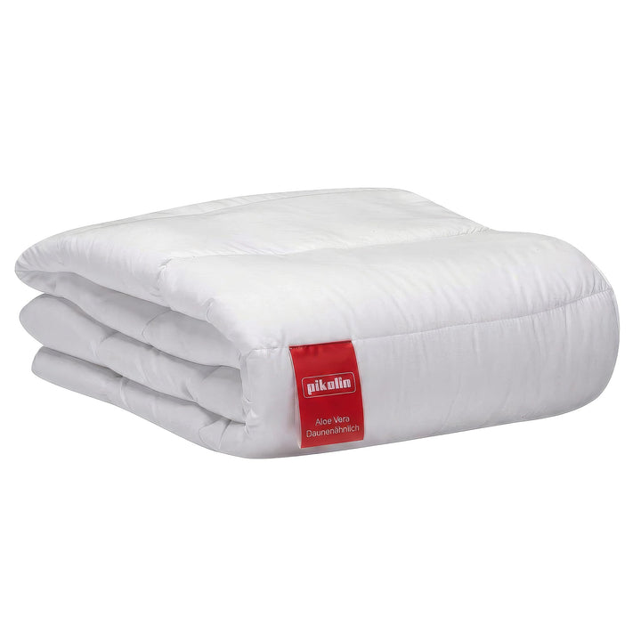 Pikolin Home - Faserdecke mit Aloe Vera-Behandlung (150 g/m²) für Frühling/Sommer Weib Kissen 135/14