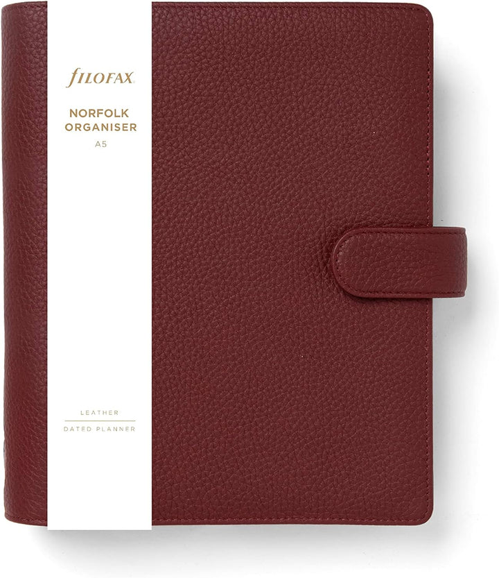 Filofax Norfolk Organizer, A5, Johannisbeere, Johannis