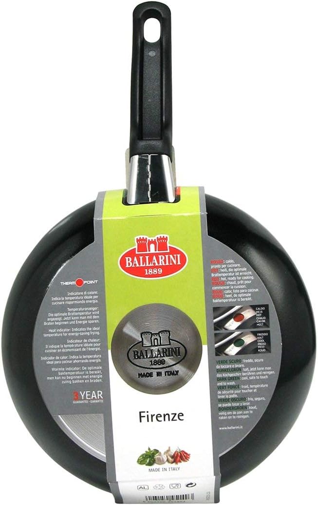 Ballarini Firenze Bratpfanne 1 Griff, Cortan, Schwarz, Durchmesser 26 cm
