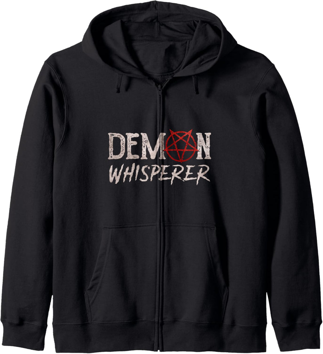Okkulter Pentagramm Demon Whisperer Kapuzenjacke