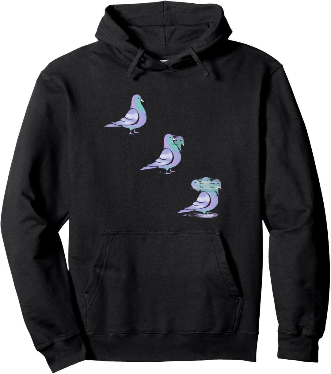 Lustige Laufende Taube - Brieftaube Vogel Tauben Flüsterer Pullover Hoodie