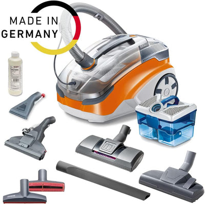 Thomas 788568 Aqua + PET & Family Staubsauger ohne Beutel Orange/Grau 48,6 x 31,8 x 34,7 cm, 1.8 lit