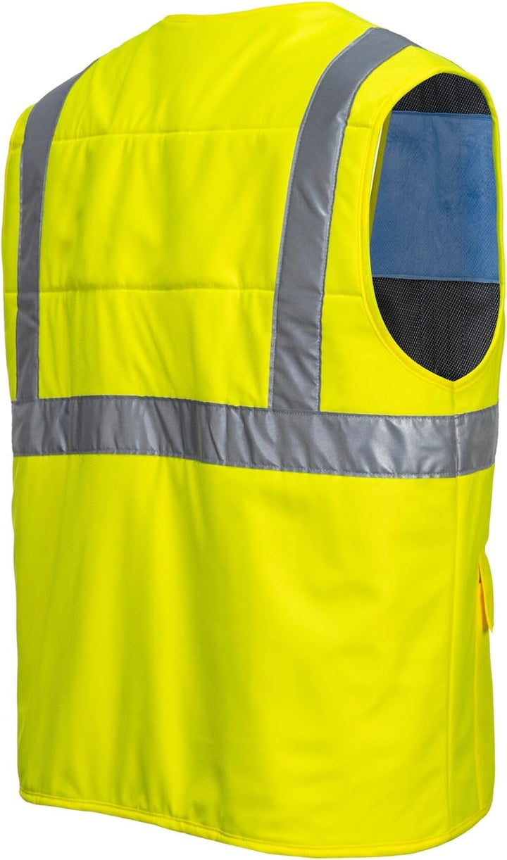 Portwest Warnschutz-Kühlweste, Grösse: S/M, Farbe: Gelb, CV02YERS/M