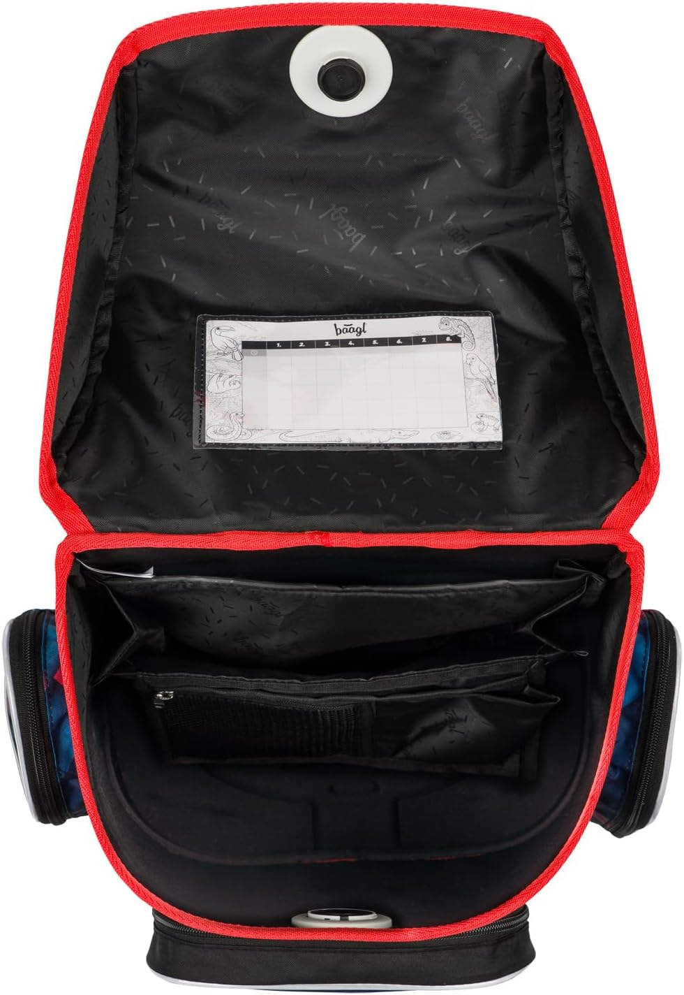 Baagl Schulranzen Jungen Mädchen für 1. Klasse, Ergo Schultasche Grundschule, Leichter Kinder Ranzen