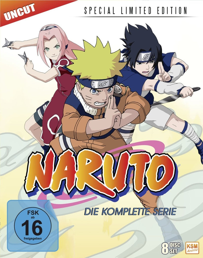 Naruto - Special Limited Gesamtedition (8 Disc Set) (Blu-ray), Blu-ray