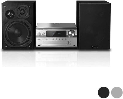 Panasonic SC-PMX90 Mikroanlage mit Bambus-Lautsprechern (120 W, HiFi, Heim-Sound, 14 cm Woofer, 1,9