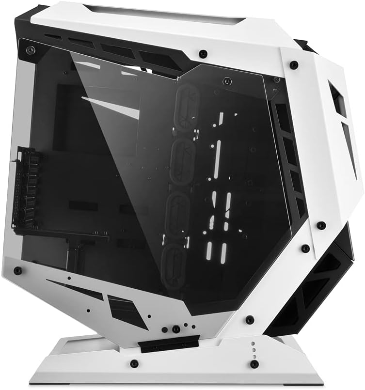 Sharkoon Elite Shark CA700, massives Design-PC-Gehäuse, ARGB, PCIe-Riser-Kabel zur vertikalen Grafik