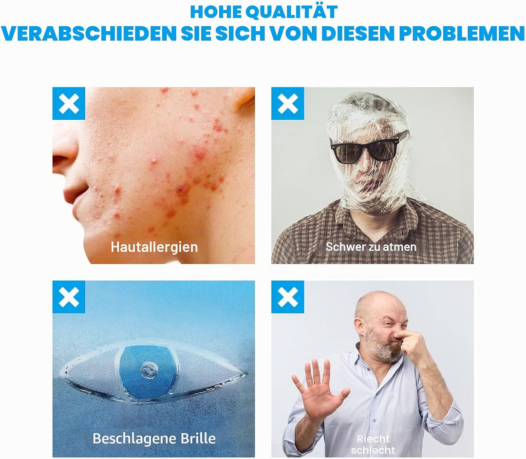 SMACO Vollmaske Tauchmaske Vollgesichtsmaske Tauchermaske für Erwachsene, Kompatibel mit S400/S400 P