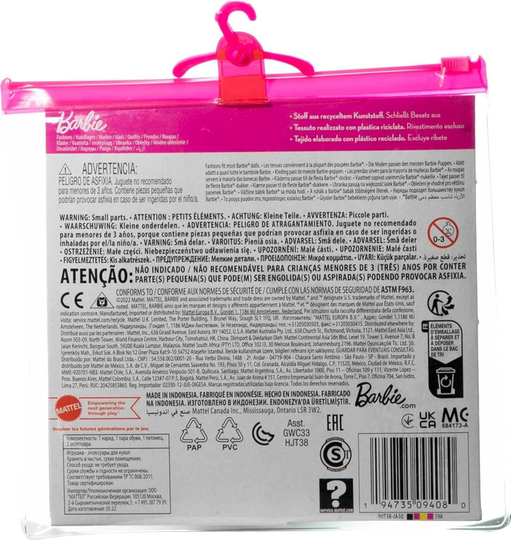 Barbie Fashion Pack Ken – HJT38 – Set für Hochzeitskleidung für Ken Puppe – Ein Smoking + Kleid Schu