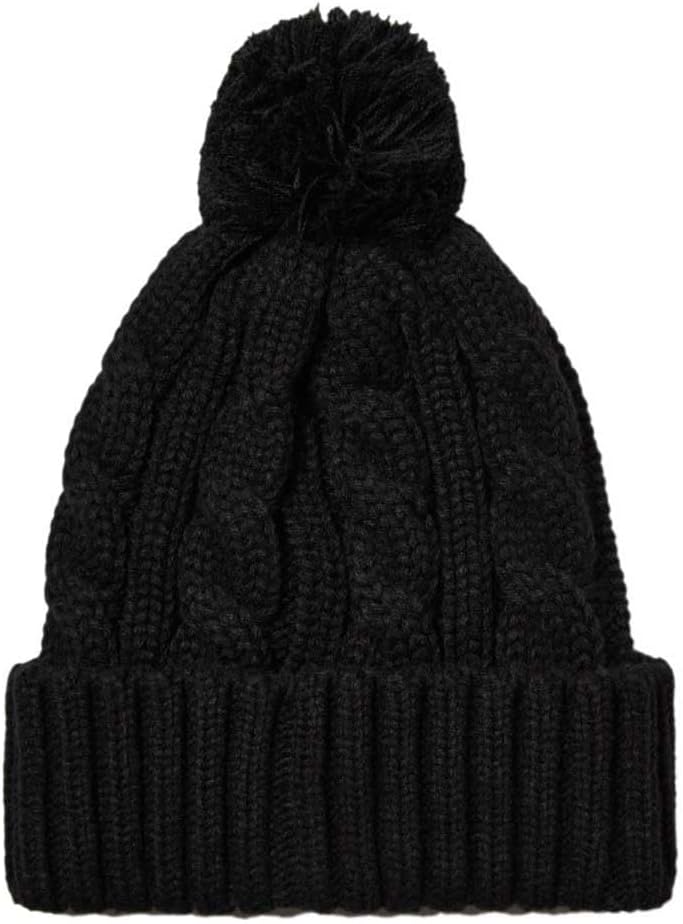 ellesse Damen Hanna Pom Beanie Mütze Einheitsgrösse Schwarz, Einheitsgrösse Schwarz