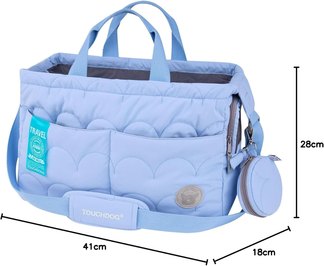 Macaron Cloud Haustiertragetasche für kleine Hunde und Katzen, leichte, tragbare Schulter- und Umhän