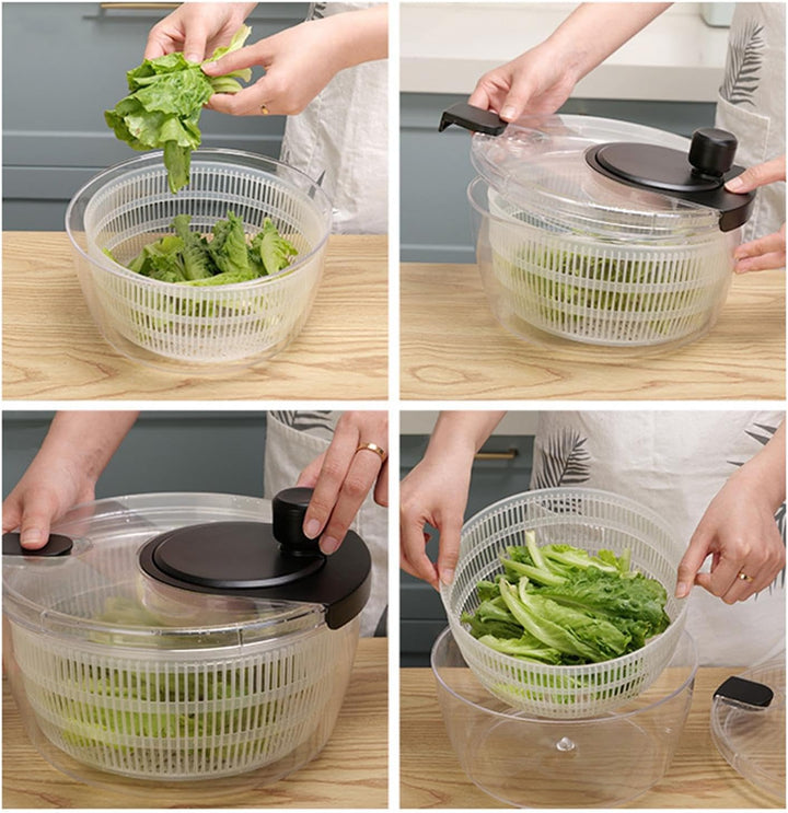 Essoreuse À Salade Professionnelle, Couverts À Salade Grande Capacité, Classic Essoreuse À Salade, T