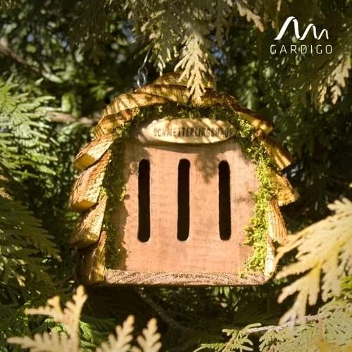 Gardigo Schmetterlingshaus zur Schmetterlingszucht und Gartendeko I Insektenhaus für Schmetterling z