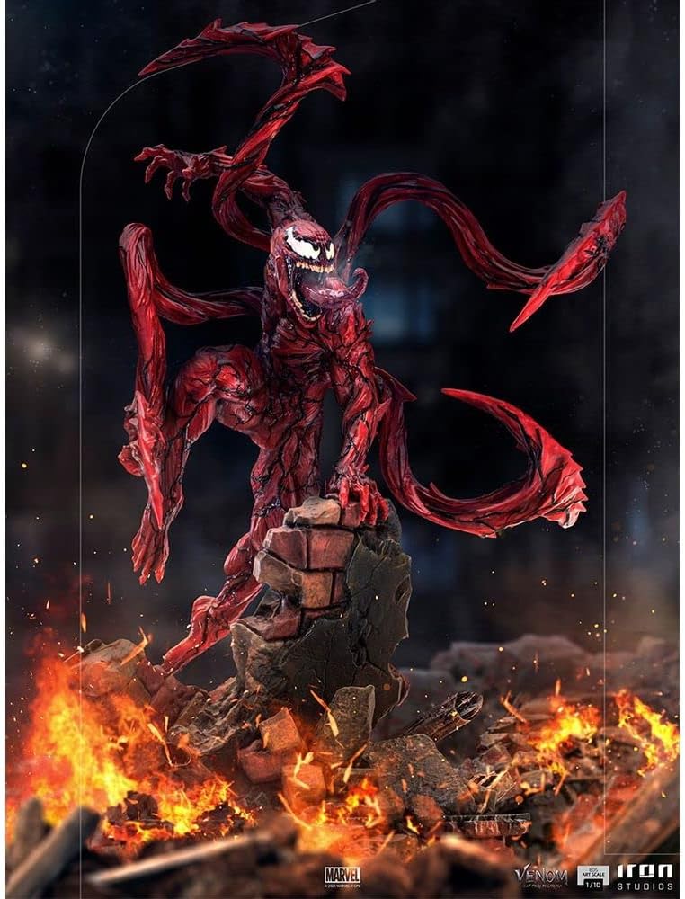 Iron Studios Venom: Let There Be Carnage - Carnage Statue (1/10) (SOVNM51221-10)