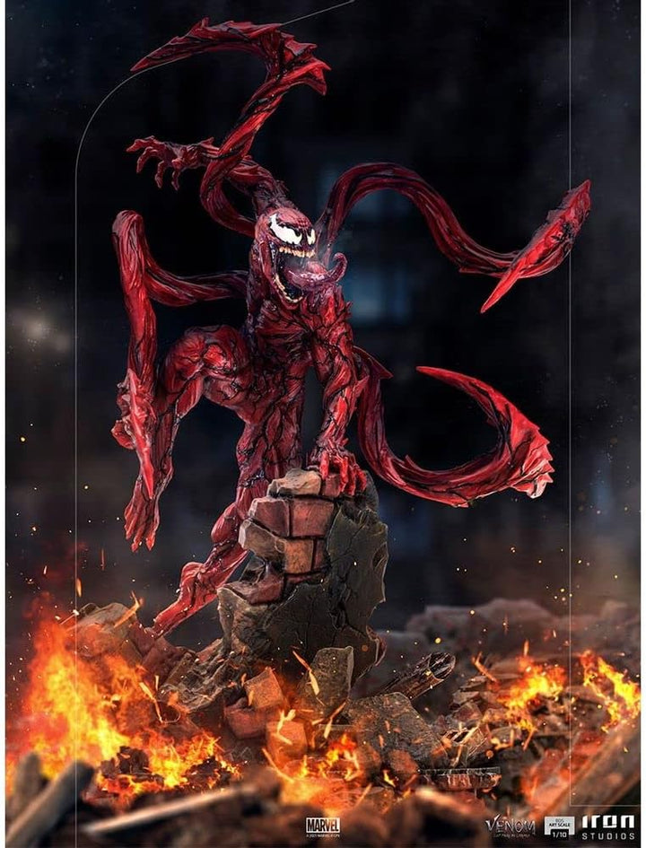 Iron Studios Venom: Let There Be Carnage - Carnage Statue (1/10) (SOVNM51221-10)