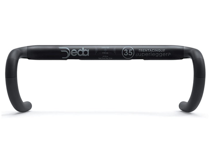 Deda Elementi Unisex 42 cm, SUPERLEGGERA 35 Carbon UD, H/Bar, POB Finish, MY18 Fahrradlenker Erwachs