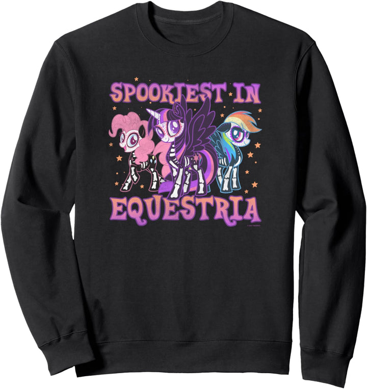My Little Pony Halloween Group Spookiest In Equestria Sweatshirt
