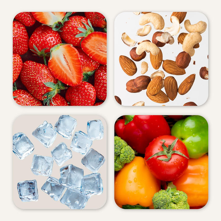 ZEEGMA VITAMINE FERRO Elektrischer Mixer für Cocktails und Smoothies, Magnetantriebstechnologie, 200