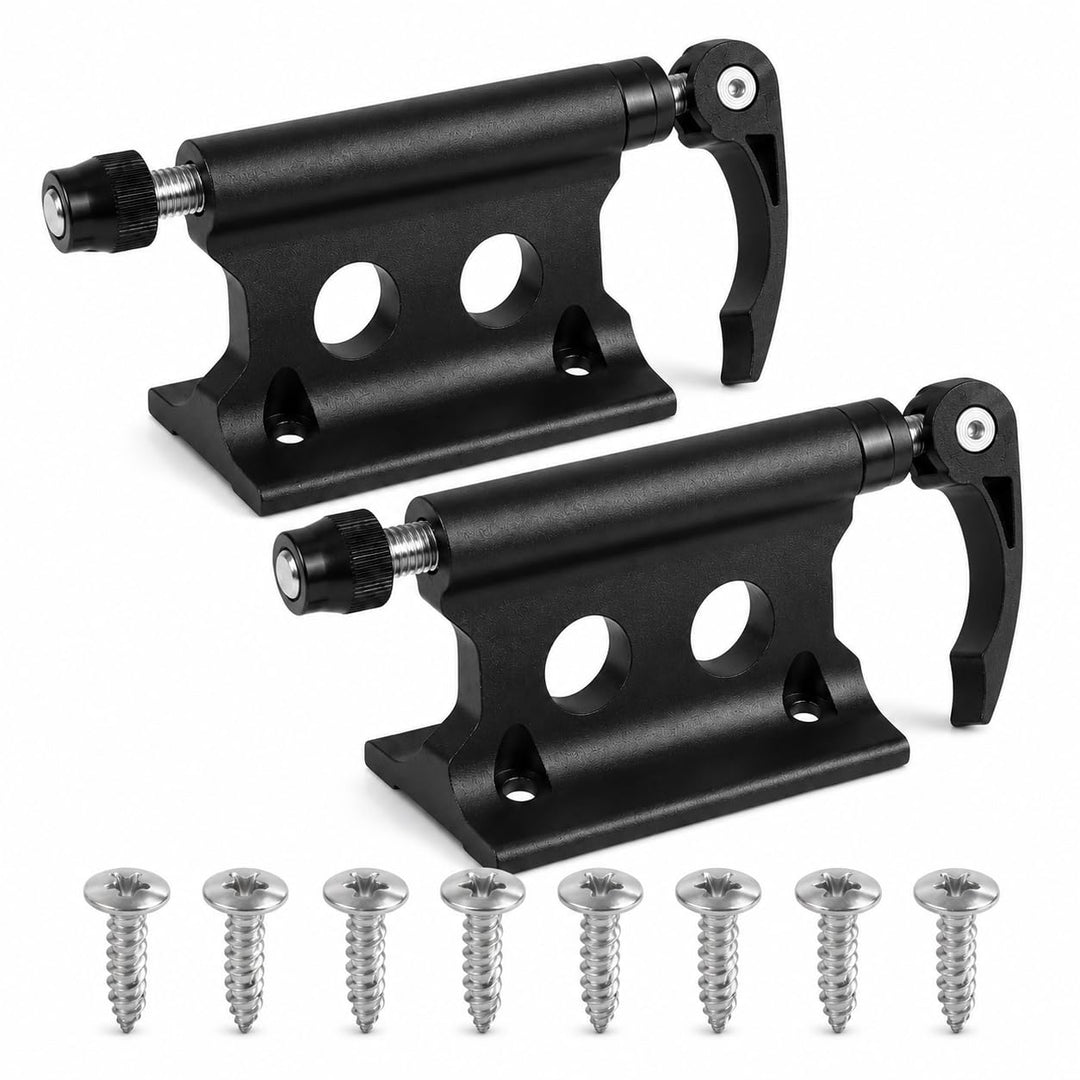 2 Stück Fahrrad Gabelhalterung mit Schnellspanner Aluminiumlegierun | Vorderradgabel Fester Clip, Fa