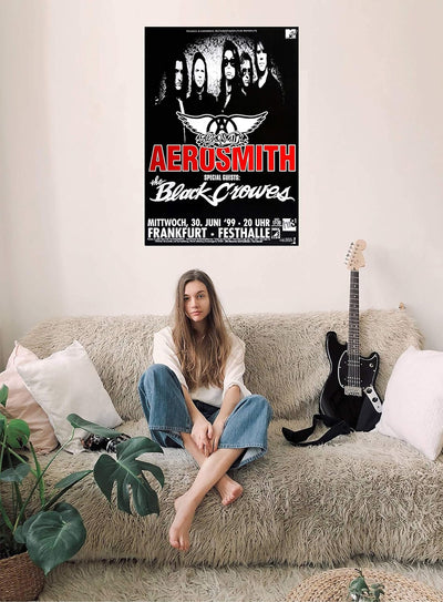 Aerosmith - Roar The Dragon, Frankfurt 1999 » Konzertplakat/Premium Poster | Live Konzert Veranstalt