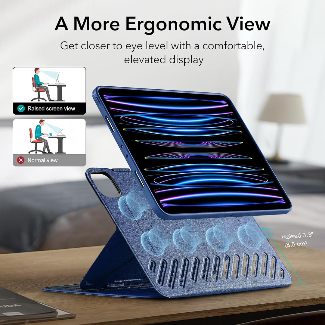 ESR für iPad Pro 11 Hülle 2022/2021, iPad Pro11 Zoll Case, abnehmbare magnetische Abdeckung, Verstel