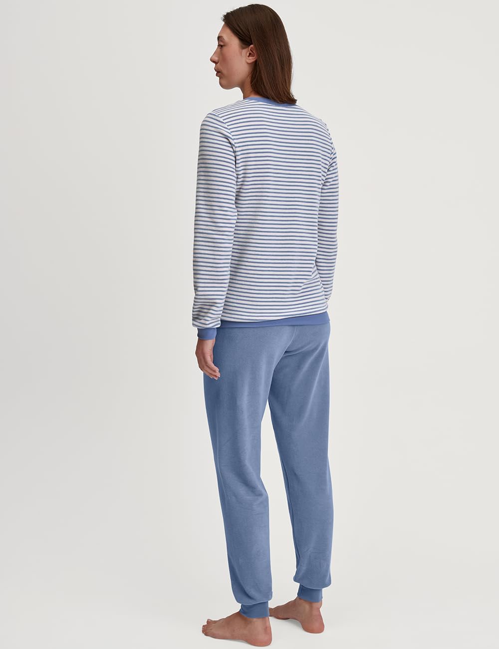 Calida Soft Dreams Bündchenpyjama, in Frottee Qualität Scandinavian 36-38, Scandinavian 36-38