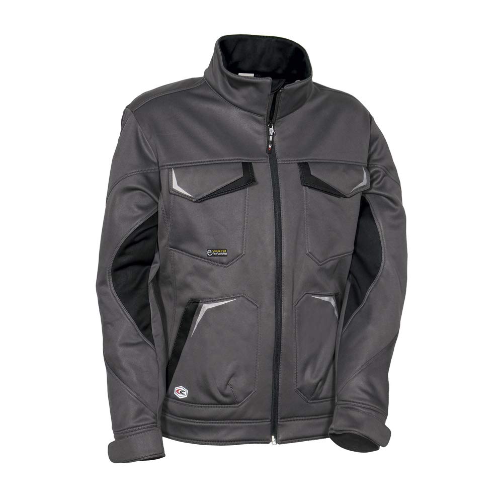 COFRA V483-0-06.Z52 MIRASSOL Softshell Jacke, Anthrazit/Schwarz/Anthrazit, Grösse 52