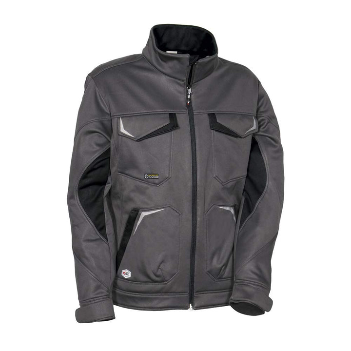 COFRA V483-0-06.Z52 MIRASSOL Softshell Jacke, Anthrazit/Schwarz/Anthrazit, Grösse 52