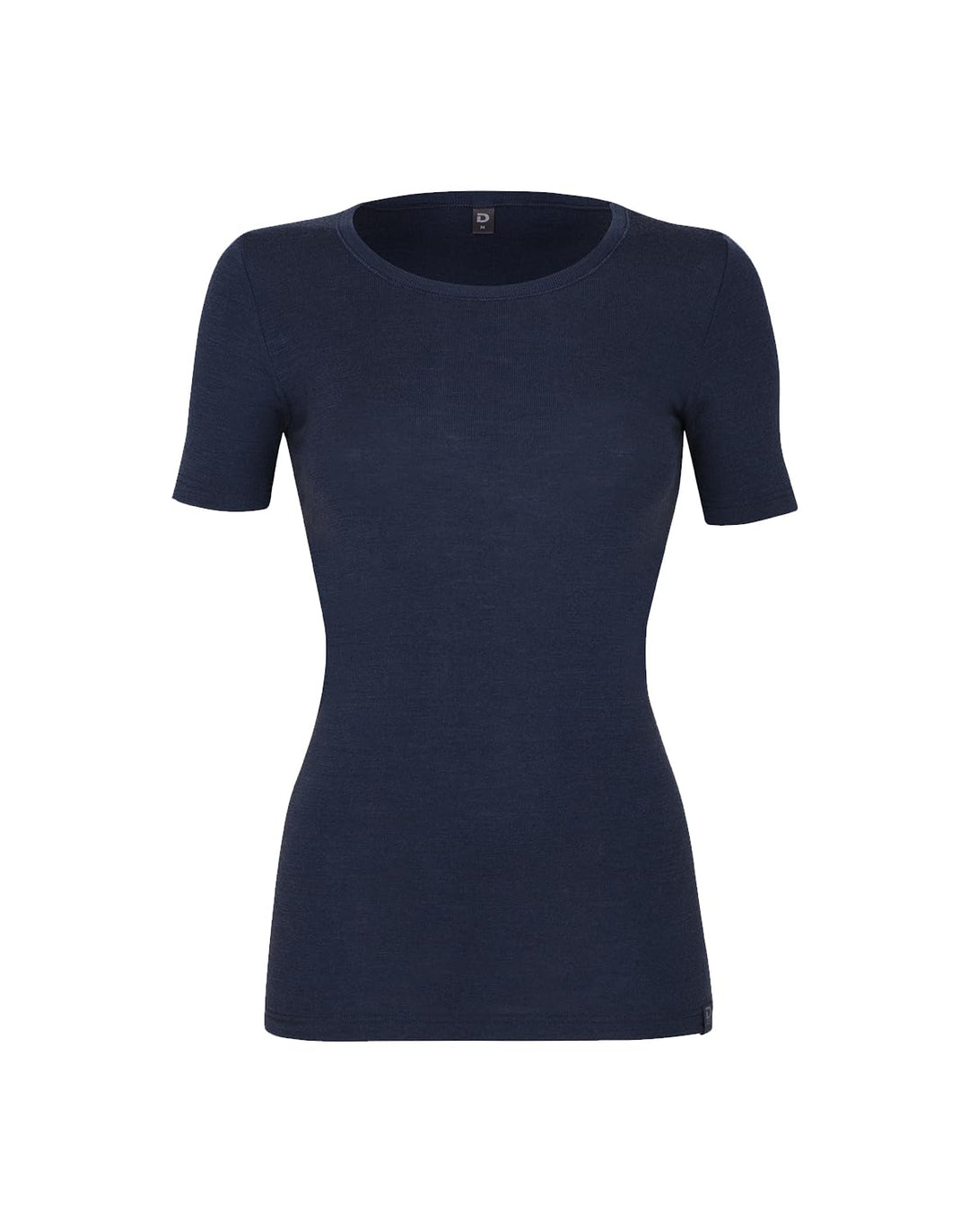 DILLING Damen T-Shirt aus Merinowolle 34 Navy, 34 Navy