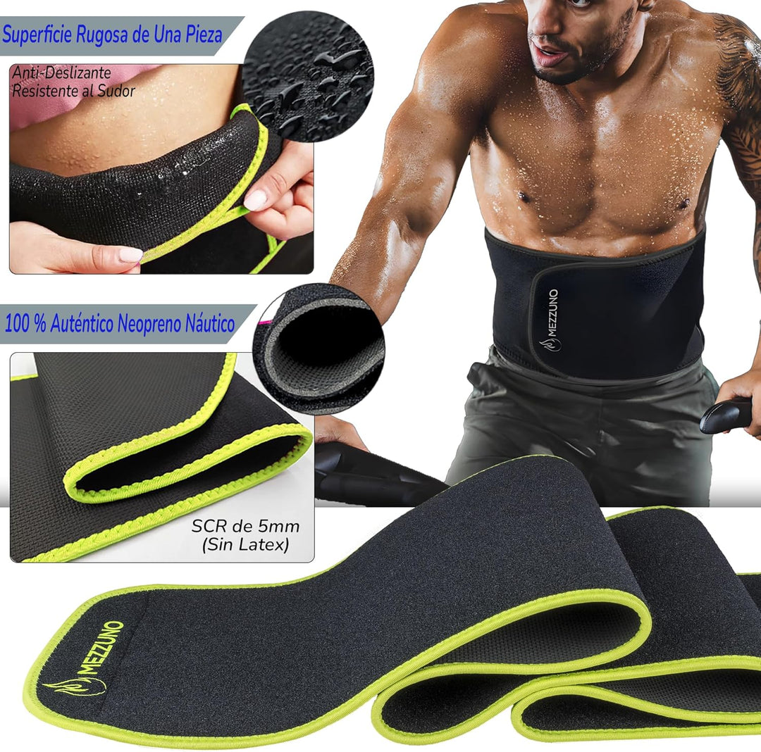 Bauchweggürtel Herren und Damen aus Neopren-Sauna Fitnessgürtel Schwitzgürtel-Bauchgurt Sport-Sport-