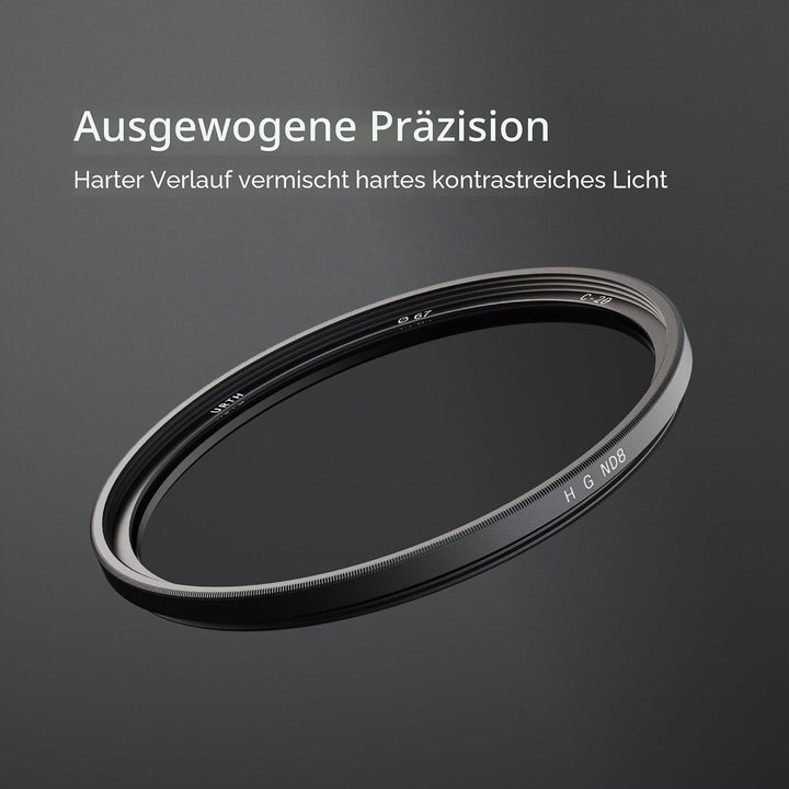 Urth 58 mm Grauverlaufsfilter Hard ND8 GND Filter (Plus+) 58mm, 58mm