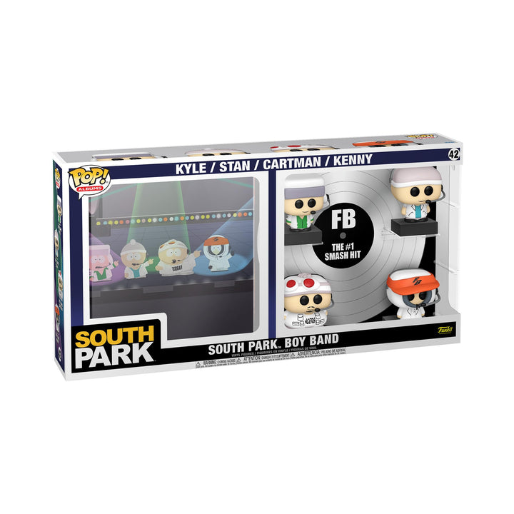 Funko Pop! Albums Deluxe: South Park - Eric Cartman - Boyband - Vinyl-Sammelfigur - Geschenkidee - O