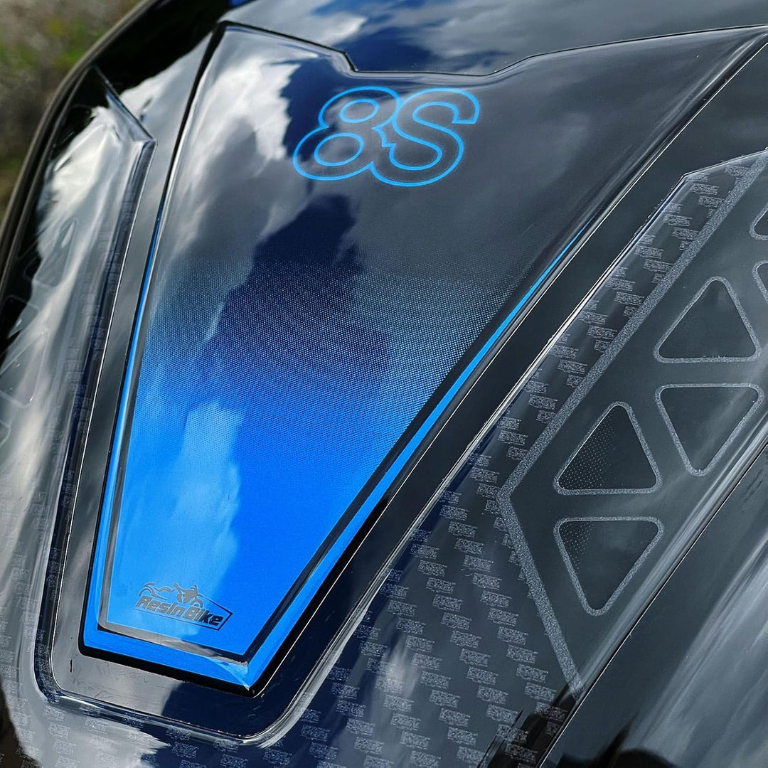 Resin Bike Aufkleber Motorrad Kompatibel Mit Suzuki GSX 8S 2023. Schutz Motorrad Tankpad Von Hülle P